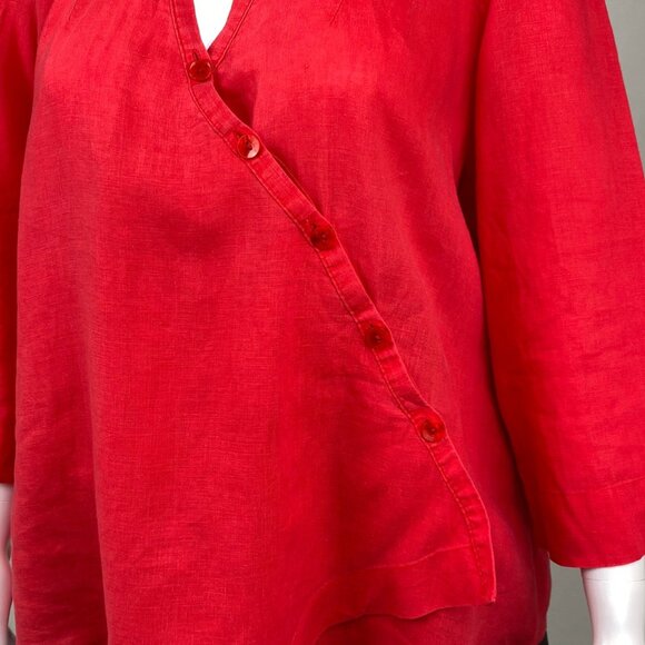 Jones New York linen shirt (16) - Picture 6 of 7